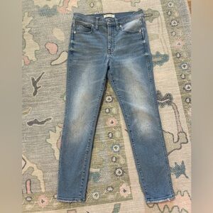 Madewell jeans, 10 inch high-rise, women’s size 27.